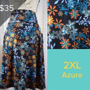 Lularoe 2XL Azure Skirt
